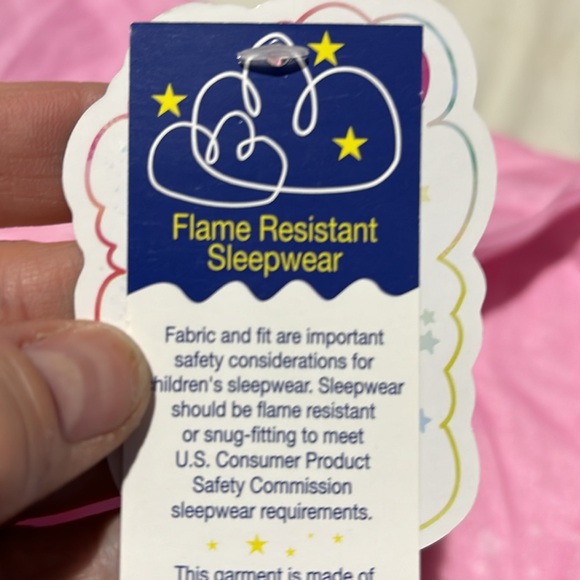 B magical 8 unicorn a line nightgown flame retardant nwt - Picture 5 of 7